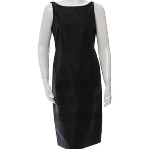 Burberry Navy & Black Check Dress 10